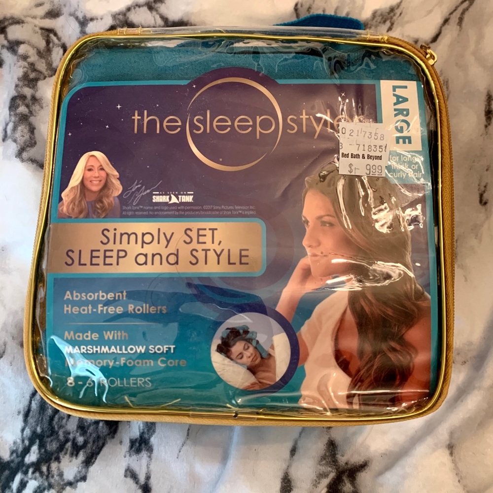 The Sleep Styler no-heat rollers/curlers